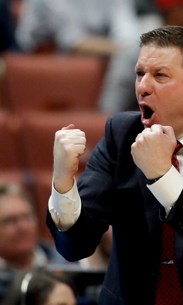 Texas Tech's coach spends life on edge, as an underdog